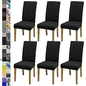 6-Pack Stretch Dining Chair Covers $8.85 + Free Prime Shipping