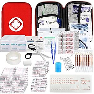 $9.99* | 277-Pc YIDERBO Travel First Aid Kit at Amazon