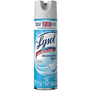 [SnS] $4.50* | 19-Oz Lysol Disinfectant Spray (Lemon Breeze) at Amazon