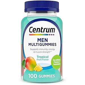 [SnS, AC] $3.04* | 100-Count Centrum Men's Multivitamin Gummies (Fruit) at Amazon