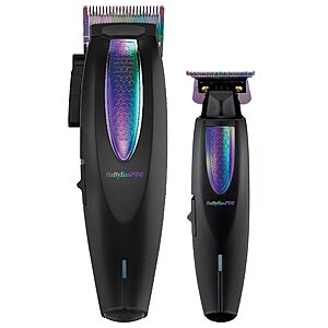 BaBylissPRO Limited Edition Cord/Cordless Lithium Ergonomic Clipper and Trimmer Prepack - for $120