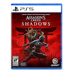 Assassin's Creed Shadows (PlayStation 5) - $29.99 @ Walmart & Amazon