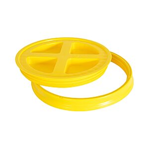 $9.50: Gamma2 Gamma Seal Lid for Utility Buckets - Fits 3.5, 5, 6 & 7 gallon buckets Yellow at Amazon