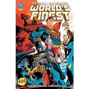 Batman/Superman: World's Finest: Deluxe Edition Vol. 1 Hardcover Book (Issues #1-11) $32.17 + Free Shipping w/ Prime or on $35+
