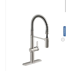 Kohler Haku Semi-professional Kitchen Sink Faucet $109.99 Stainless Steel or Chrome $149.99 Gold Free Shipping Costco.com