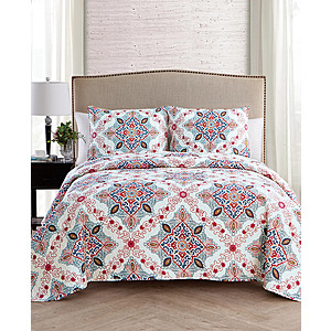 3-Piece VCNY Reversible Quilt Set (Various, Full/Queen) from $20.90 & More + F/S on Orders $39+