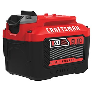[Select Locations] $79: CRAFTSMAN V20 20 -Volt 1 -Pack Battery ( 9 Ah Lithium-ion ) | CMCB209 at Lowe's, Free Pickup