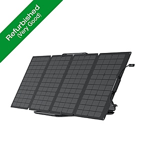 Refurbished: EcoFlow 110W Portable Solar Panel Foldable with Carry Case $99