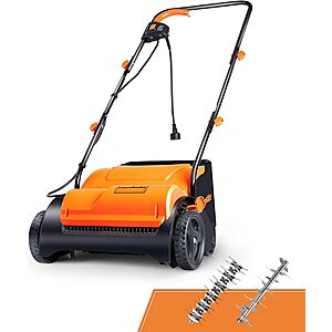 13″ LawnMaster Scarifier and Dethatcher 12AMP (GV1212B) $62.86
