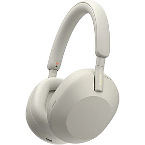 Refurb: Sony Wireless Noise-Cancelling Over-the-Ear Headphones WH-1000XM5 Smoky Pink $152 or Silver $136.80