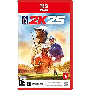$24.99* | PGA Tour 2K25 (Nintendo Switch 2) at Amazon