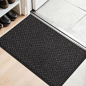 COSY HOMEER 20' x 32' Non-Slip Washable Rug (Black) $11 & More + FS w/ Prime or orders $35+