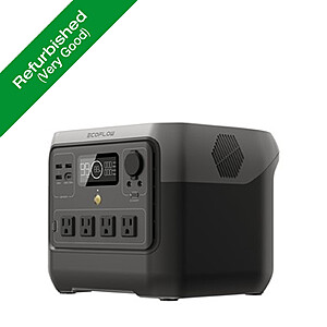 Cert. Refurb: EcoFlow RIVER 2 Pro 768Wh Portable Power Station LFP Generator $259 + Free S&H
