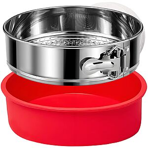 Hikolvol Leakproof Springform Pan 9 Inch Spring Form Pan for Cheesecake $11.49