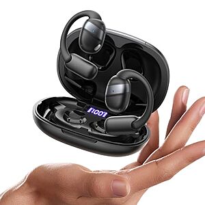 JOYROOM Open-Ear Bluetooth 5.4 Sport Earbuds w/ 16mm Drivers & Touch Controls $13.49 + Free Shipping w/ Prime or on $35+
