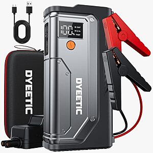 Dyeetic 7000A Jump Starter w/ 26800 mAh Powerbank $39.99 + Free Shipping