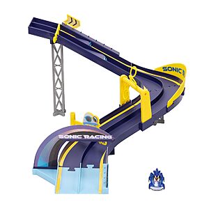 Sonic The Hedgehog E-Stadium Track Set with 1:64 Die Cast Vehicle $9.50 + Free Shipping w/ Prime or on $35+