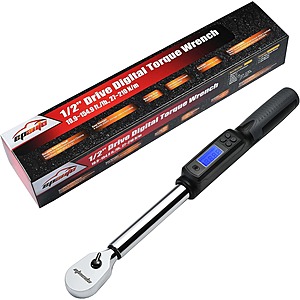 EPAuto 1/2-Inch Digital Torque Wrench (19.9-154.8 lb-ft) $20 & More + Free Shipping