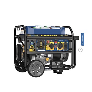 Firman Tri Fuel Portable Generator 7850/6300W Electric Start, Gas, CO Alert $749.99 Free Shipping Costco.com