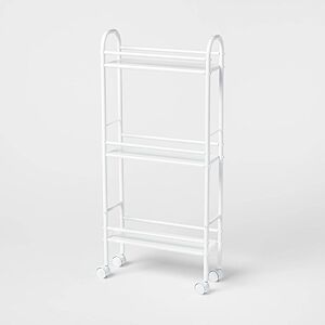3-Tier Brightroom Narrow Metal Storage Cart (White) $15.20 + Free Pickup at Target or Free Shipping w/ Target Circle 360 membership or on orders $35+