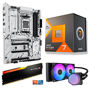 [Bundle] Ryzen 7 7700X3D CPU + ASUS B850 MAX GAMING WIFI W MB + 16GB G.SKILL Ripjaws M5 Neo RAM + AIO $598 + Free S/H