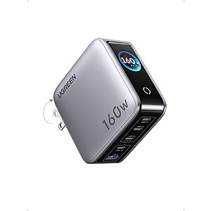 UGREEN Nexode Pro 160W Charger with Smart Display $59.99 & More + Free Shipping