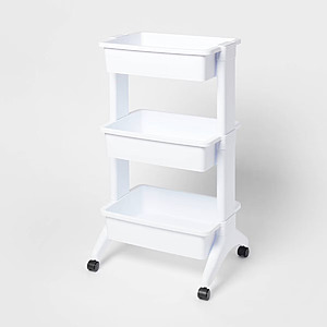 3-Tier Brightroom Portable Rolling Storage Utility Cart w/ Wheels $12.80 & More + Free Shipping w/ Target 360, Circle Card, or on $35+