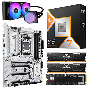 [Bundle] Ryzen 7 9800X3D CPU + ASUS B850 MAX GAMING WIFI W MB + Samsung 9100 PRO 1TB SSD + 16GB Team T-Force RAM + 240mm Cooler Master AIO $934 + Free S/H