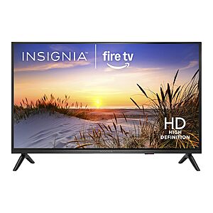 INSIGNIA 32" Class F20 Series LED HD Smart Fire TV, Voice Remote with Alexa, Free & Live TV $69.99