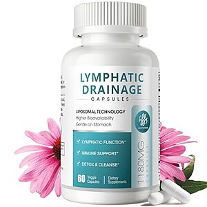 60-Count iMATCHME Lymphatic Drainage & Detox Supplement $5.39 w/ S&S + Free Shipping w/ Prime or on $35+