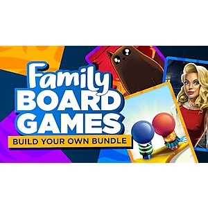 Build your own Family Board Games Bundle: 3+ Games from $6.00 @ Fanatical