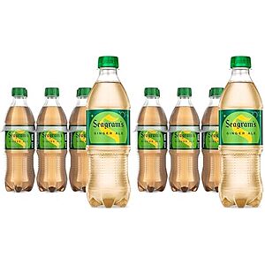 12-Pack 16.9-Ounce Seagram's Ginger Ale Soda $6.25 w/ S&S + Free Shipping w/ Prime or on $35+