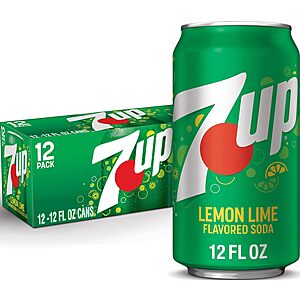 12-Pk 12oz 7UP Lemon Lime Soda 3 for $14.74 w/ S&S + Free Shipping w/ Prime or $35+