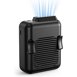 Slenpet 6000mAh Rechargeable 3-Speed Belt Clip Waist Fan $9.99 + Free Shipping w/ Prime or on $35+