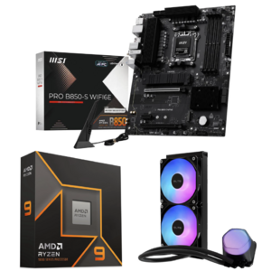 [Bundle] Ryzen 9 9950X CPU + MSI PRO B850-S WIFI6E MB + 240mm Cooler Master AIO $600 + $2.99 S/H