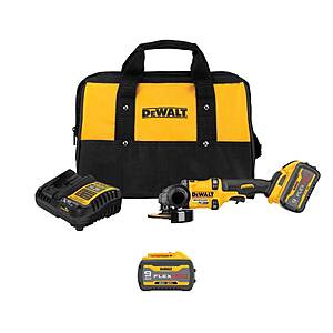 DeWalt FLEXVOLT 60V MAX 4-1/2 in.-6 in. Grinder Kit with (2) 9 Ah Batteries, Charger & Kitbag  Lithium-Ion Brushless Cordless $399