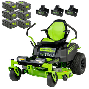 42" Greenworks 80V Cordless CrossoverZ Zero Turn Lawn Mower w/ 6x 5Ah Batteries $3000 + Free Shipping