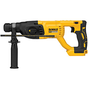 DEWALT DCH133B Rotary Hammer Drill 20V 1 in Brushless 2.6 J Impact Energy Cordless SDS-Plus $129