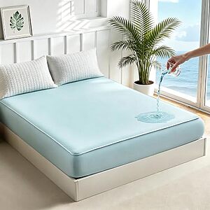 [Prime] Tokokimo Queen Waterproof Breathable Fitted Sheet w/ Deep Pocket & 360° Elastic $19.99 + Free Shipping