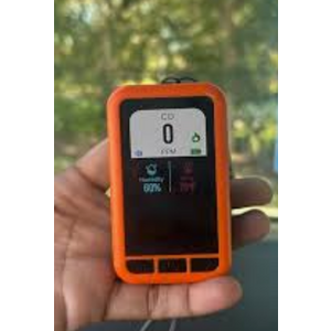 Outdoor-Forest Brand, Carbon Monoxide Detector, Orange Color, LCD Screen $16.51