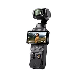 DJI Osmo Pocket 3 Vlogging Camera with 1'' CMOS & 4K/120fps Video $399