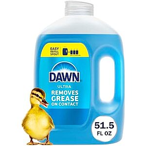 [SnS, AC] $15.77* | 3 × 51.5-Oz Dawn Ultra Original Dish Soap Refill Jug ($5.26 each) at Amazon