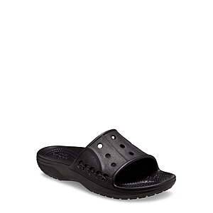 Crocs Men’s and Women’s Unisex Baya II Slide Sandals (black, white, navy) - $14.99