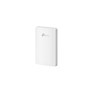 TP-Link Festa F52-Wall, AC1200 Wall-Plate Dual Band Access Point | Festa Free Cloud Managed, MU-MIMO, PoE Passthrough, 3 Downlink Gigabit Port $35