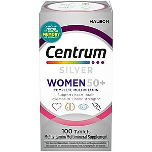 [SnS, AC] $1.83* | 100-Ct Centrum Silver Women 50+ Multivitamin Tablets at Amazon