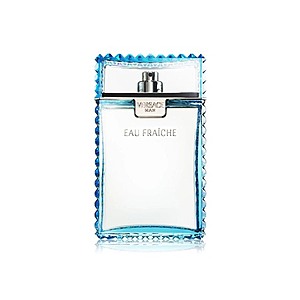 Versace Man Eau Fraiche/Versace EDT Spray (Blue) Unboxed 3.3 Oz (M) Blue Bottle $47.99
