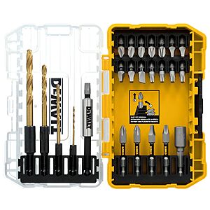 DEWALT TOUGH GRIP Screwdriver Bit Set 27 -Piece one_size | DWAF2504TG $13.98