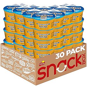 [SnS, AC] $22.54* | 30-Pack 3.6-Oz Tostitos Queso To Go Nacho Cheese Dip at Amazon