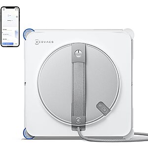ECOVACS WINBOT W2S Window Cleaning Robot, Intelligent Edge-to-Edge for $299