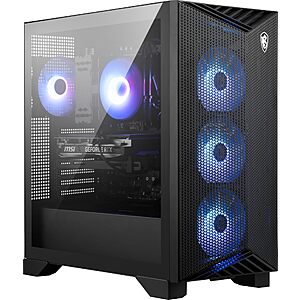 msi Aegis R2 AI Gaming Desktop: Intel Ultra 7 265, RTX 5070, 32GB DDR5, 2TB M.2 NVMe SSD, ARGB Fan Air Cooling, USB Type C, VR-Ready, Win 11 Home $2469